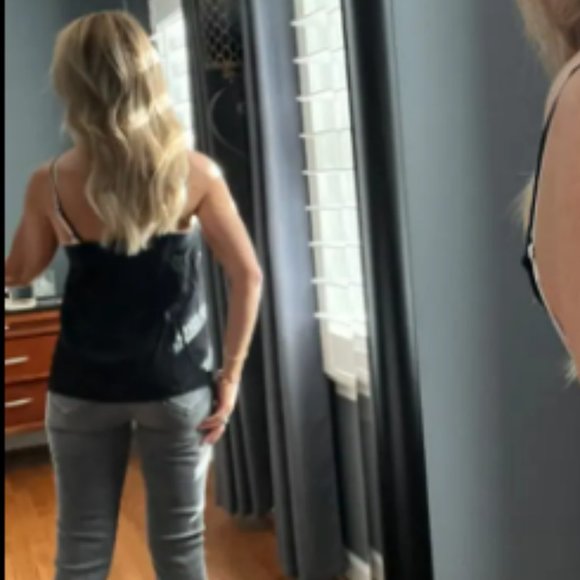 Quince Washable Stretch Silk V-Neck Cami - NWT! - Picture 2 of 7